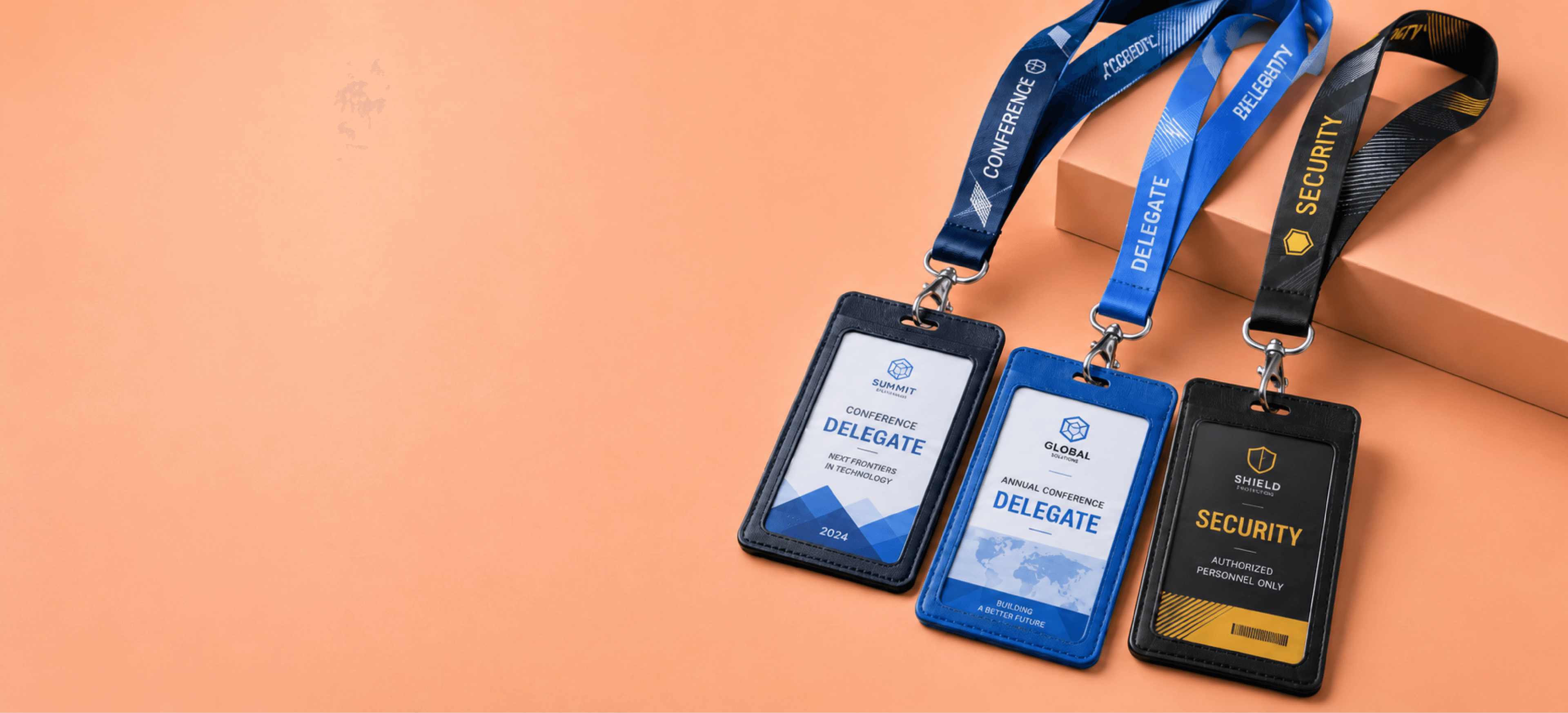 Custom printed lanyards